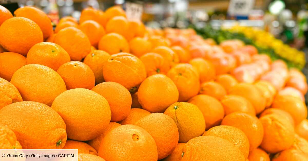 Le Pur jus d'orange frais - mon-marché.fr