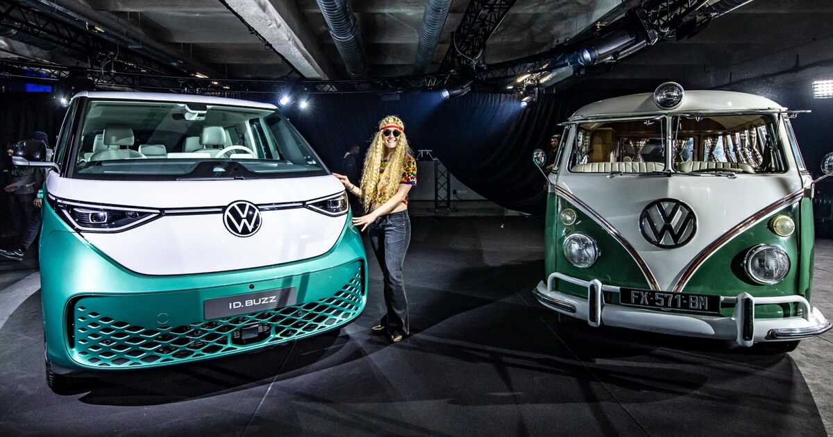 Combi Volkswagen 1 place, voiture électrique