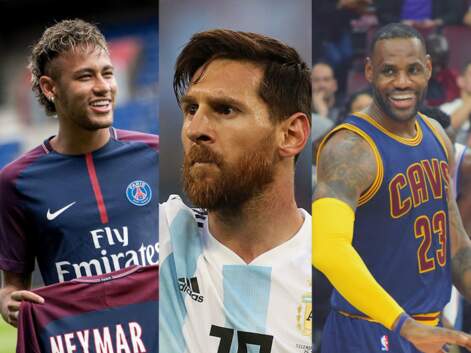 Neymar, Ronaldo, LeBron James… L’incroyable patrimoine des stars du sport 