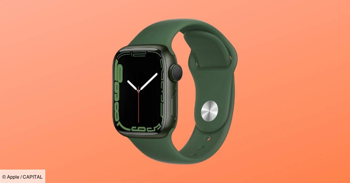 L'Apple Watch Series 7 est en promotion chez Amazon pour une durée limitée