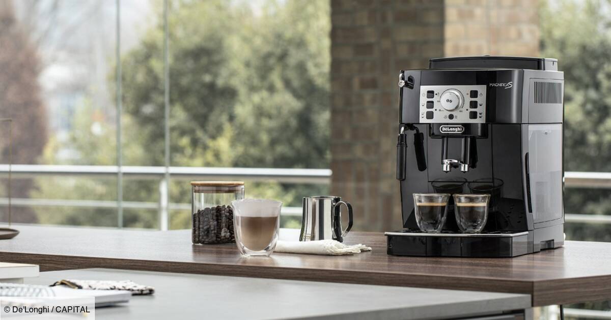 Amazon : Jusqu'à -40% sur le top des machines à café à grains (De'Longhi, Philips…)