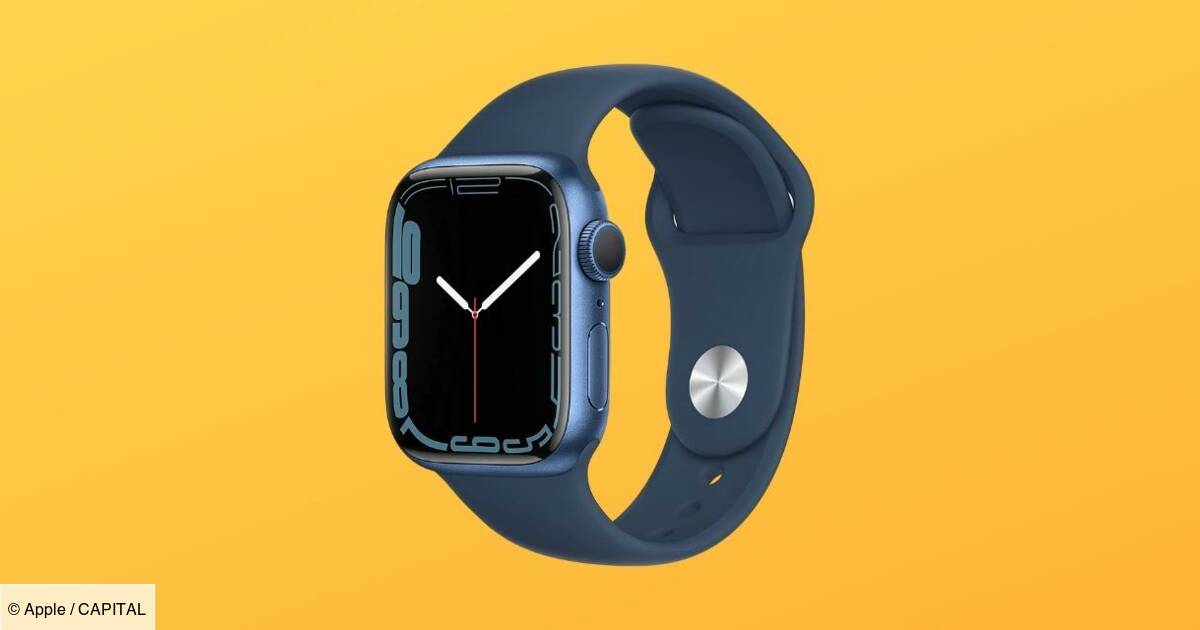 Apple Watch Series 7 : Amazon baisse encore le prix de la montre connectée