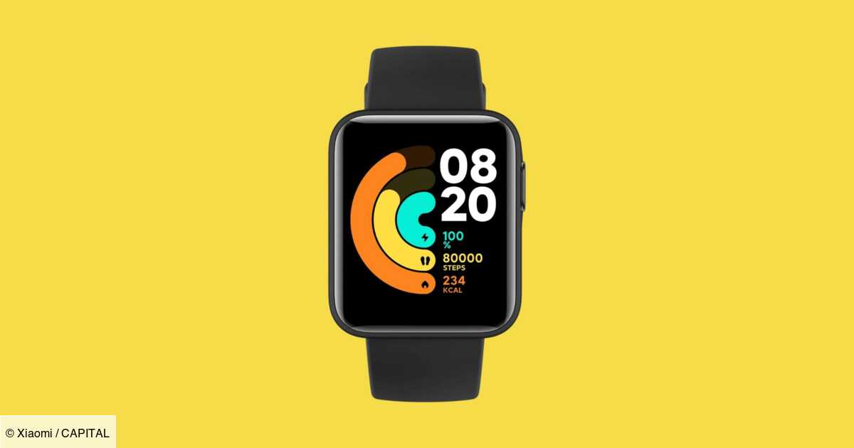 met en vente flash cette montre connectée Xiaomi pour quelques  heures seulement 