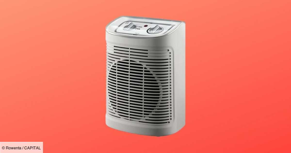 Si vous recherchez un petit chauffage d'appoint, ce radiateur Rowenta à  49,99 euros chez  est le bon plan qu'il vous faut : Femme Actuelle Le  MAG