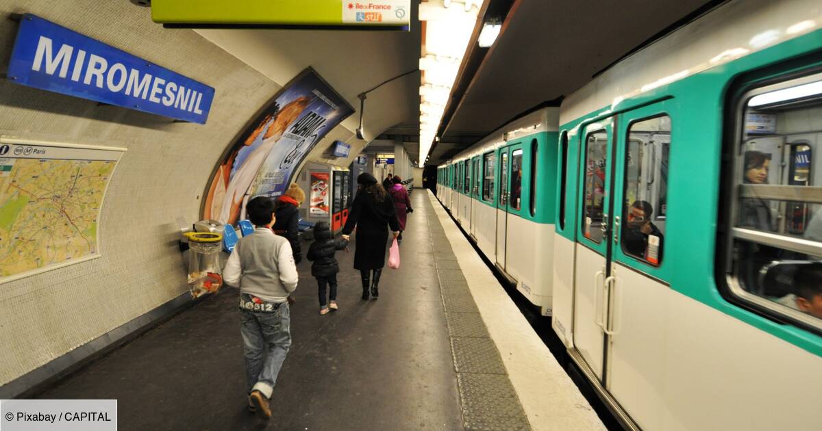 Paris : voici les stations de métro jugées les plus anxiogènes