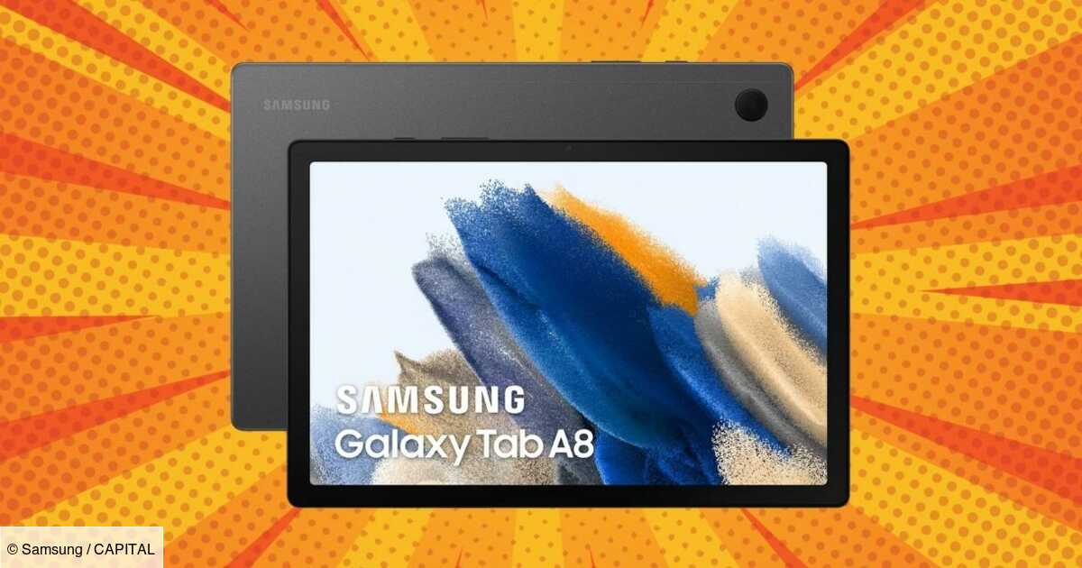Samsung Galaxy Tab A8 : la tablette passe à un excellent prix chez  