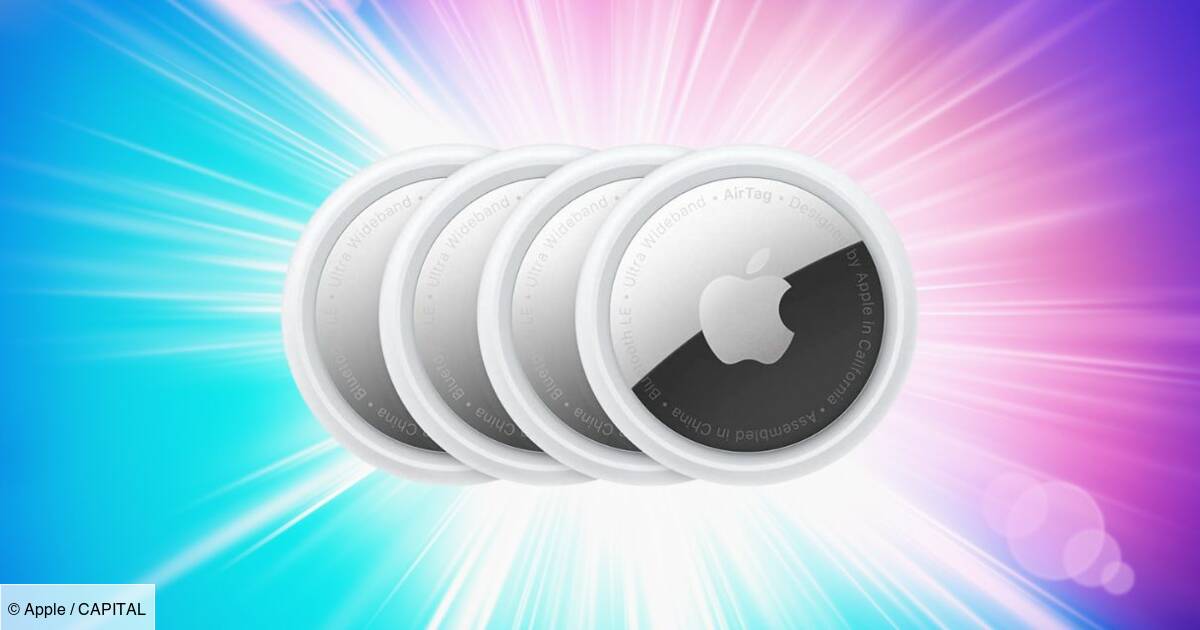 Black Friday Apple : ce pack de AirTag est la vente flash à ne pas louper ce dimanche