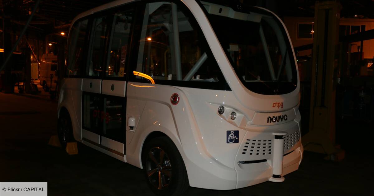 Dans cette ville, un bus autonome sans conducteur est expérimenté