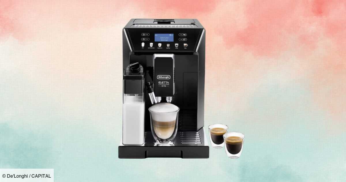 Amazon atomise le prix de cette machine caf De Longhi de 39