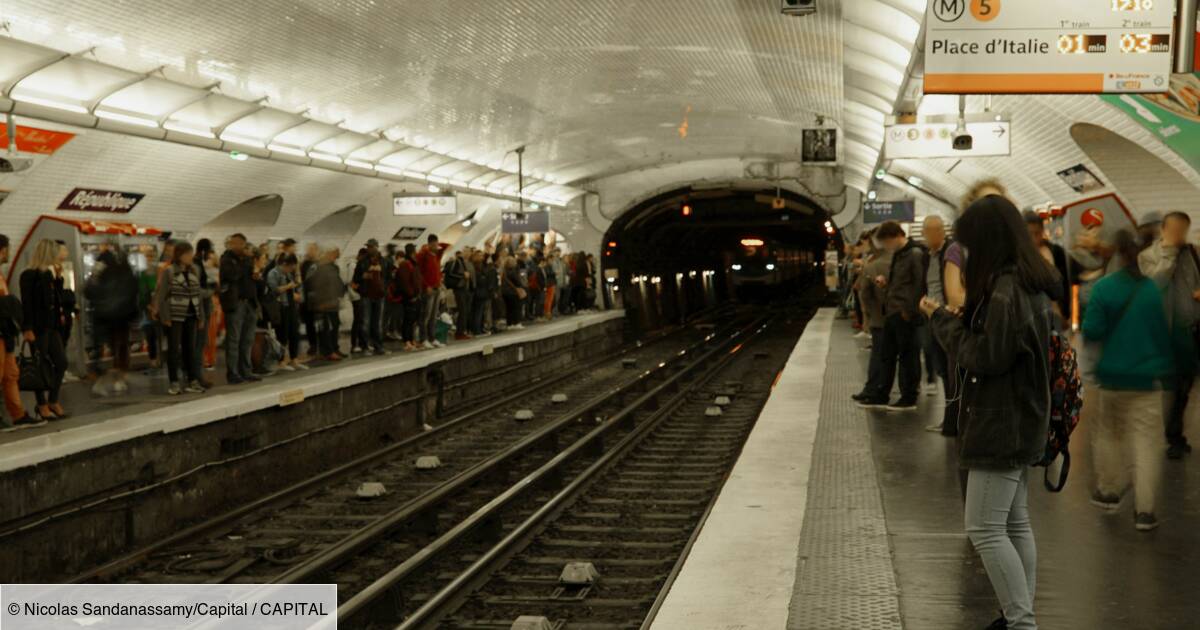 La ponctualité baisse dans le métro, voici les lignes les plus problématiques Capital.fr