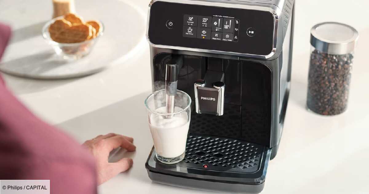 Chez , jusqu'à -400 euros à saisir sur ces machines à café à grains  (De'Longhi, Philips) 