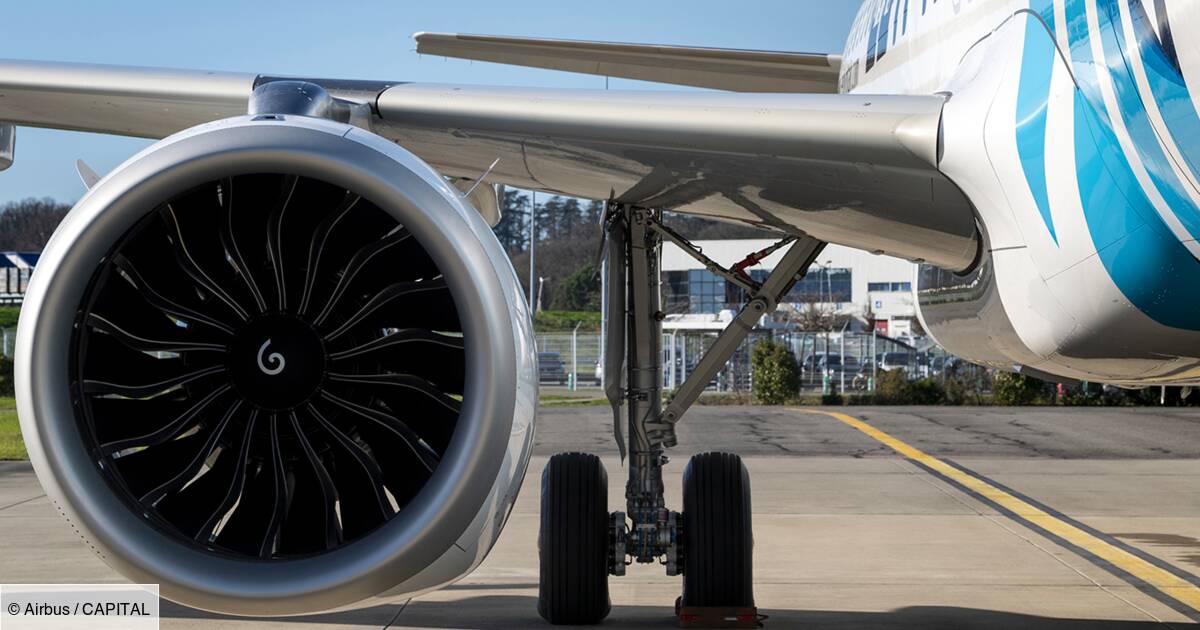 A quoi sert la spirale blanche sur les réacteurs des avions ?