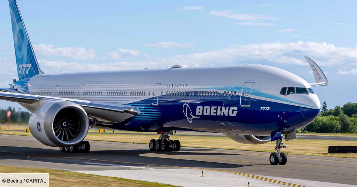 Boeing 777X, l’avion aux ailes repliables attendu pour 2025