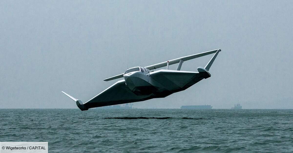 AirFish 8, ce bateau qui vole à plusieurs mètres au-dessus de l’eau