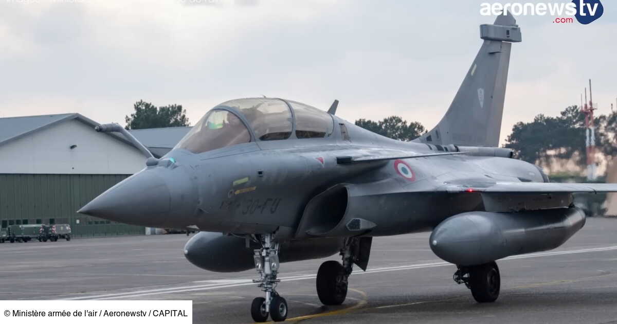 Aéronautique : l’armée de l’air française remet à jour ses Rafale