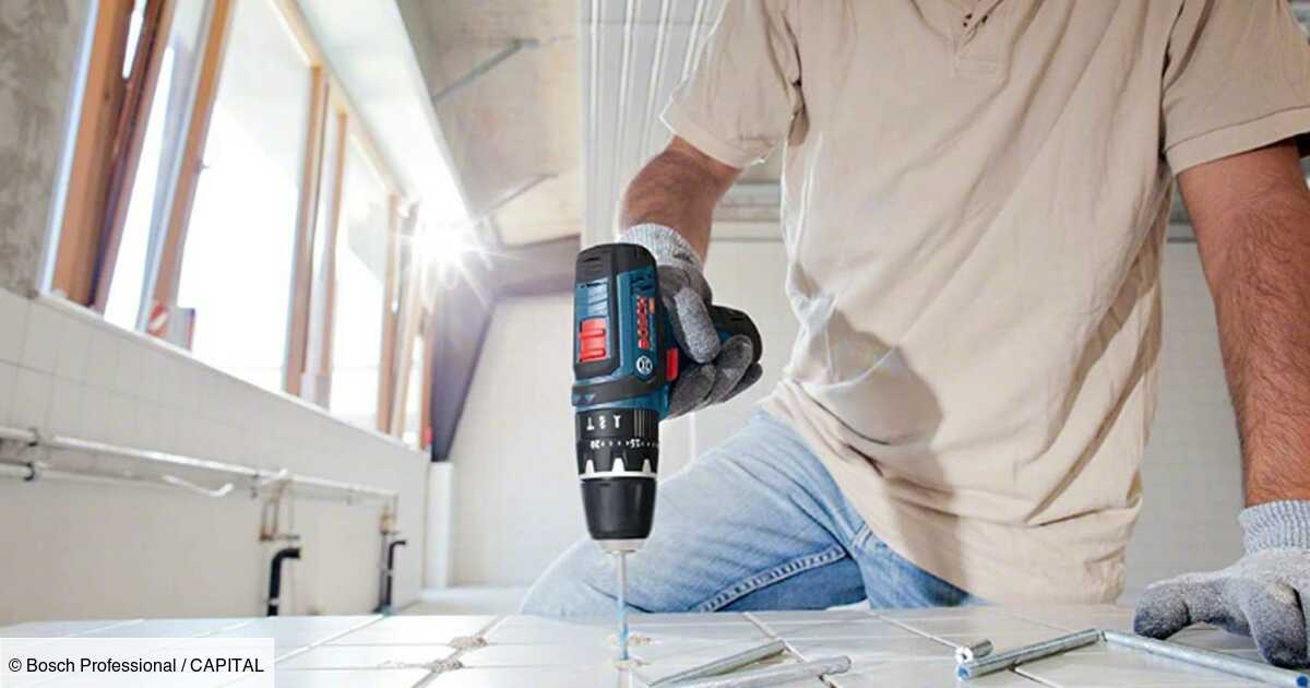 Cette perceuse visseuse Bosch voit son prix glisser de 47 chez