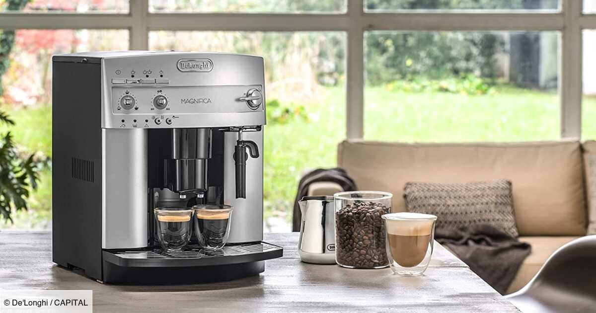 Cette machine caf De Longhi avec plus de 6.000 avis est en