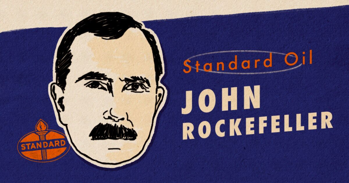 História UPF: 1882: Rockefeller funda império petrolífero
