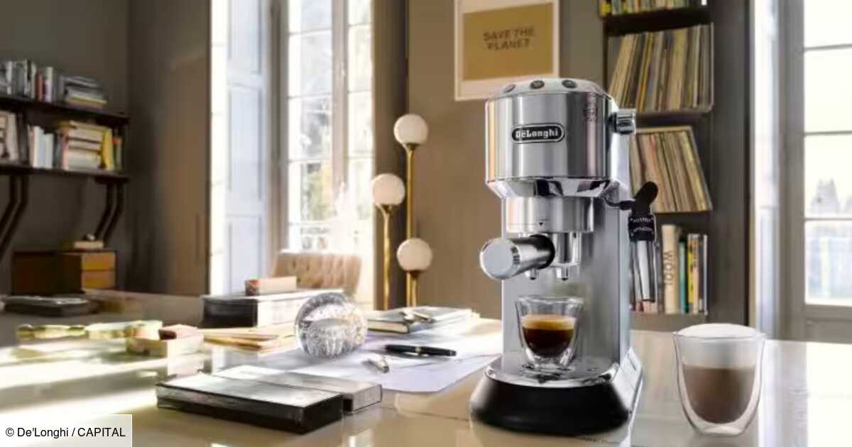 Cette machine caf De Longhi avec plus de 30.000 avis passe