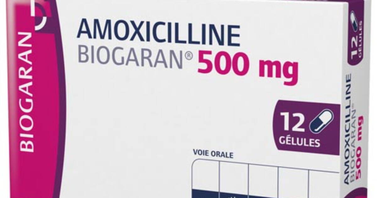 amoxicilline biogaran 1 g prix