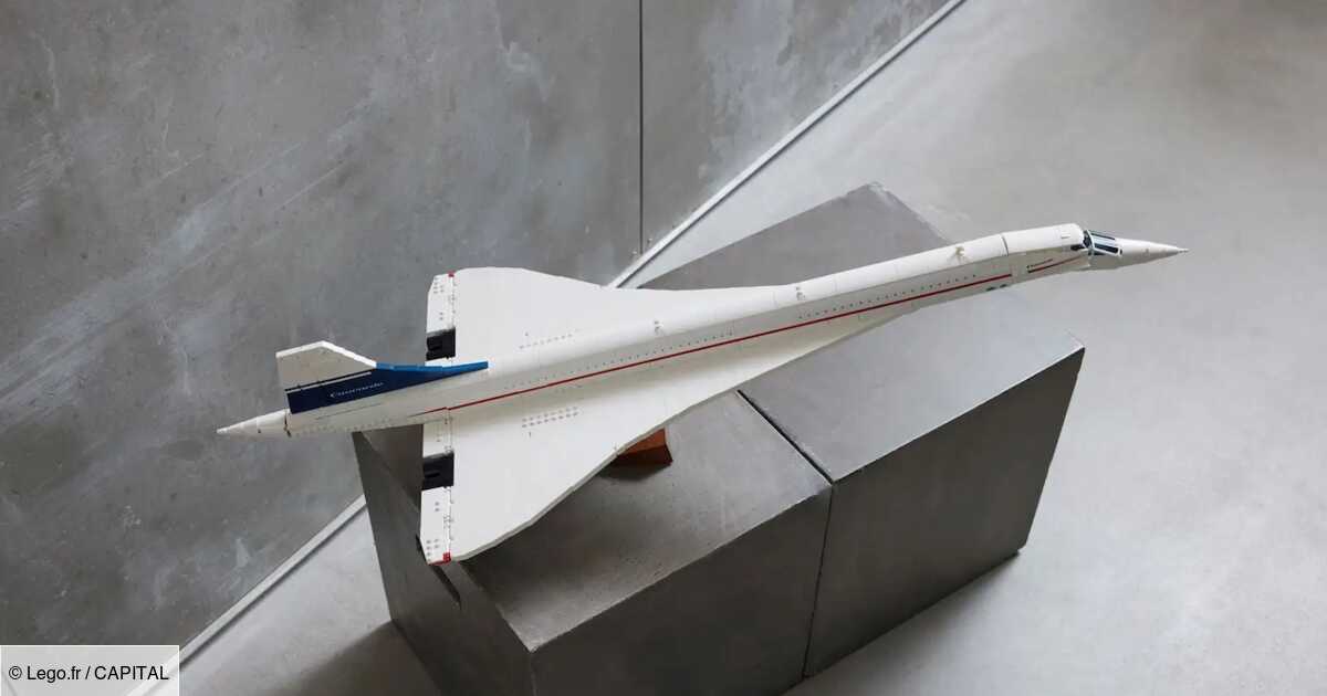 Le mythique Concorde débarque en Lego : présenté à Toulouse, voici