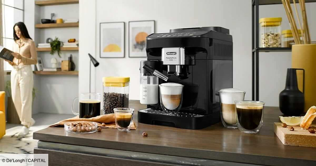  Jusqu'à -53% sur 3 modèles de machine à café De'Longhi et Philips  