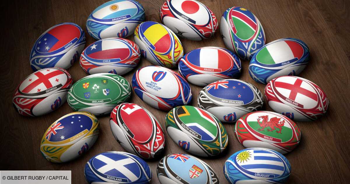 Ballon de Rugby Gilbert Coupe du Monde 2023 France GILBERT