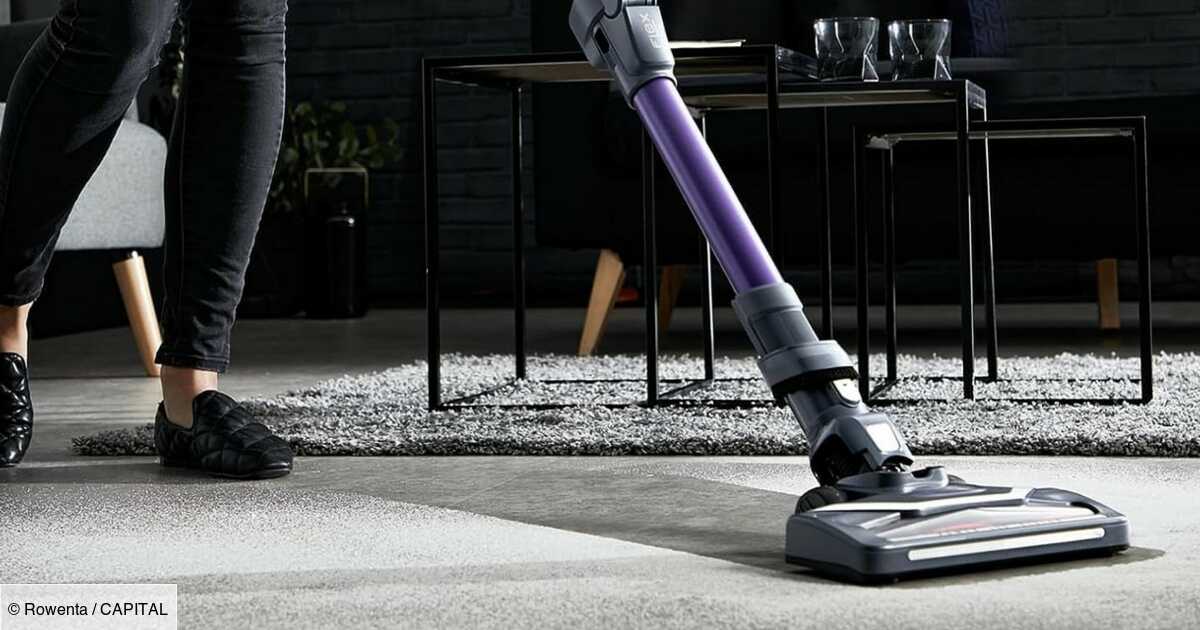 Cet aspirateur balai sans fil Rowenta avec plus de 3.000 avis est