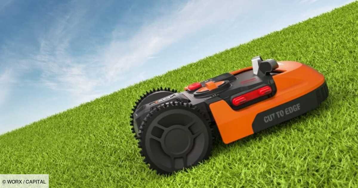 Entretenez votre jardin gr ce ce robot tondeuse connect qui