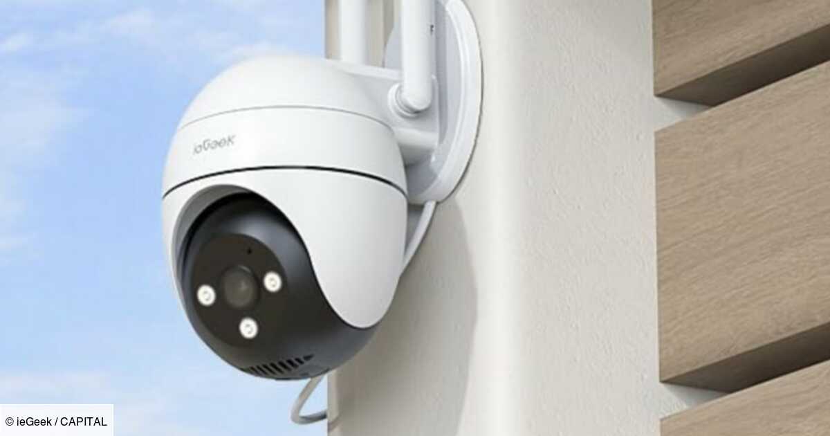 Chez , cette caméra de surveillance extérieure sans fil
