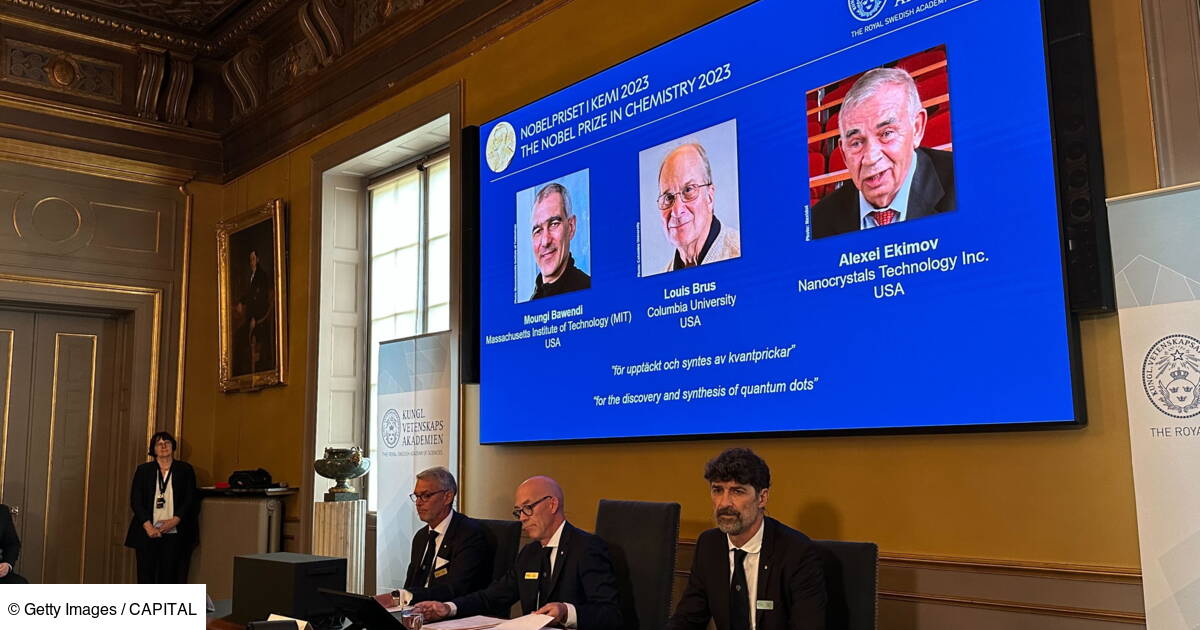 Le prix Nobel de chimie 2023 a été décerné à trois chercheurs, dont un Français