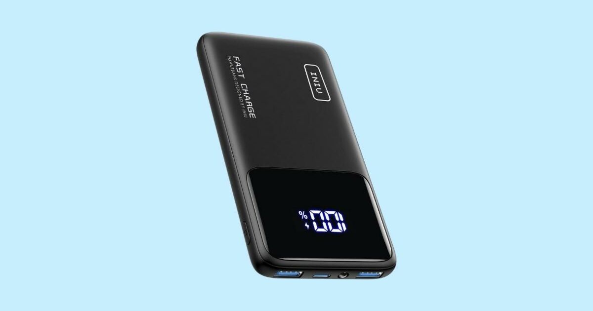 Si vous êtes toujours à court de batterie, cette batterie externe à moins  de 24 euros chez  va vous changer la vie 