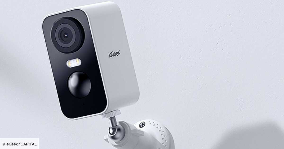 Très pratique, cette caméra de surveillance extérieure sans fil profite de  plus de 60% de remise chez  : Femme Actuelle Le MAG