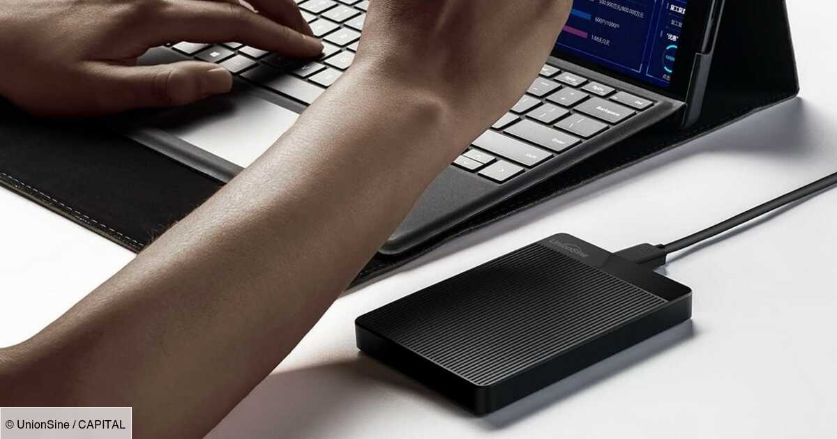 Disque dur externe portable USB 3.1 Disque dur externe pour Mac, PC,  ordinateur de bureau, ordinateur