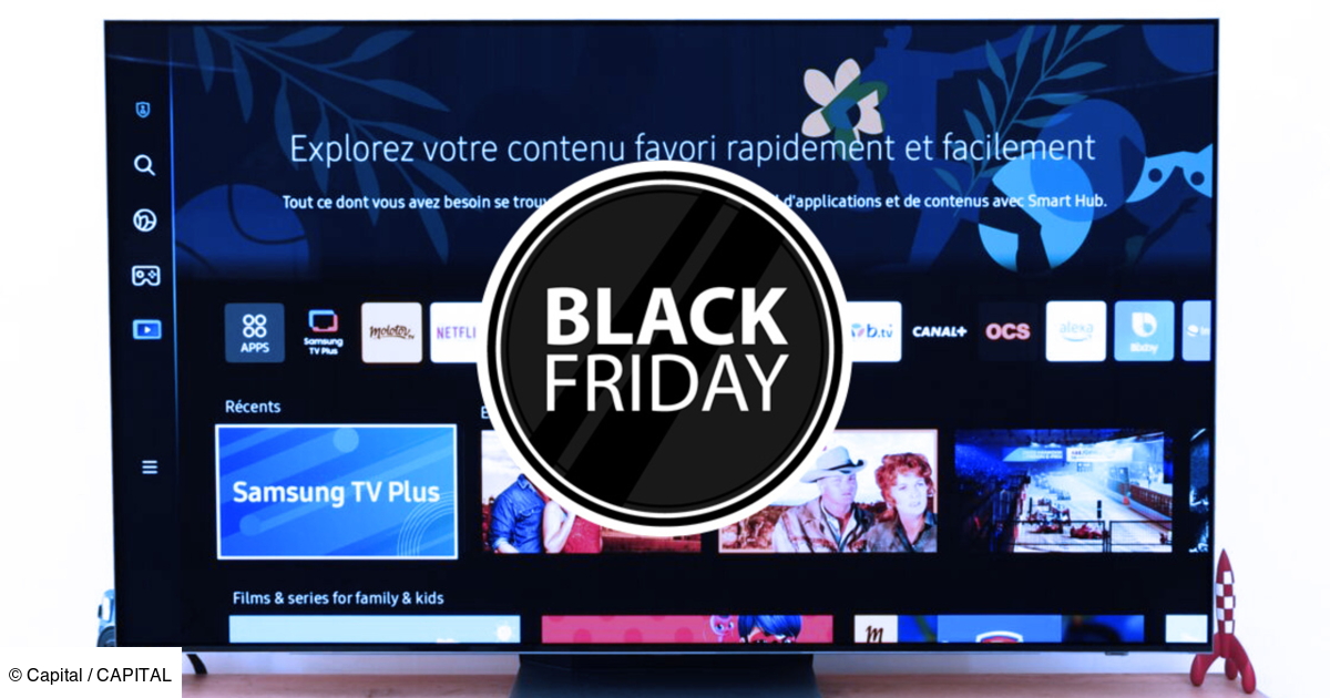 Black Friday TV : OLED, QLED, projecteurs… Voici les meilleures promo