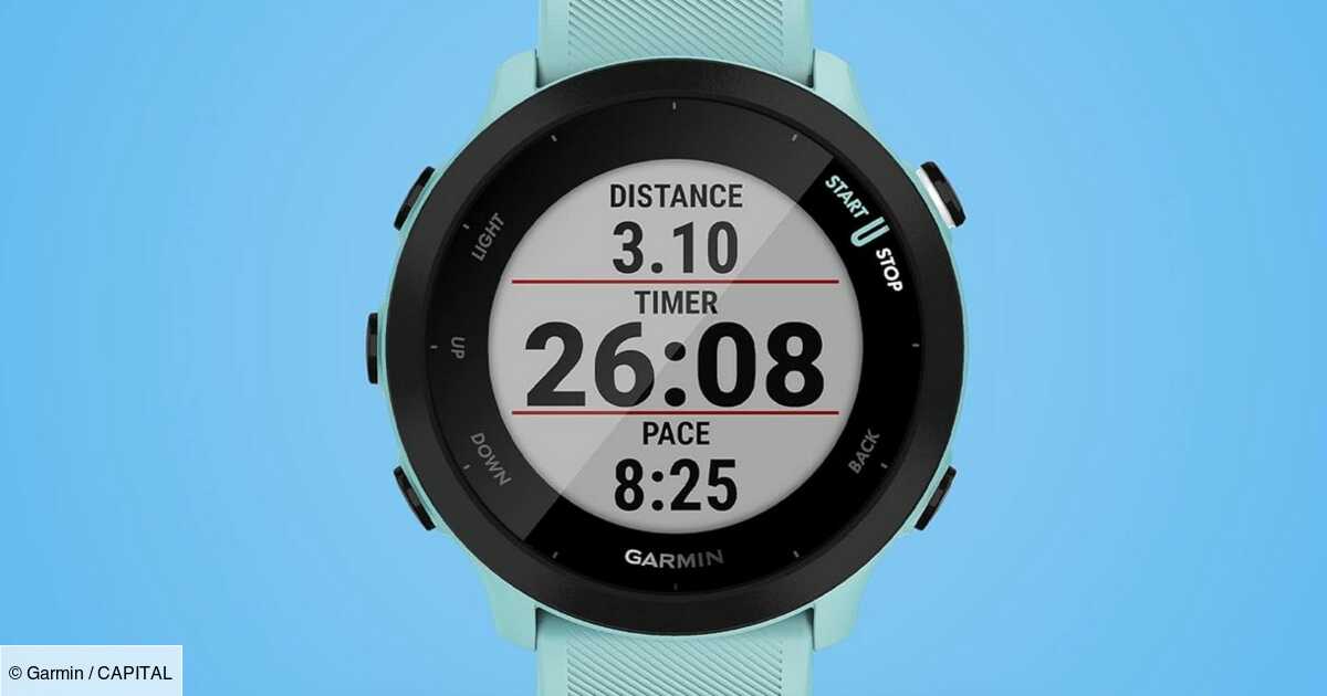 Montre connectée garmin discount homme