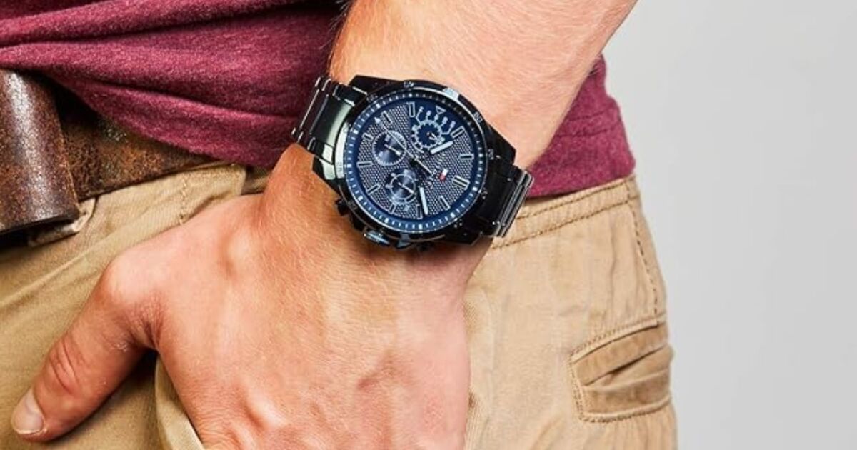 Idée cadeau de Noël homme : cette montre Tommy Hilfiger en vente flash chez   va faire des heureux 