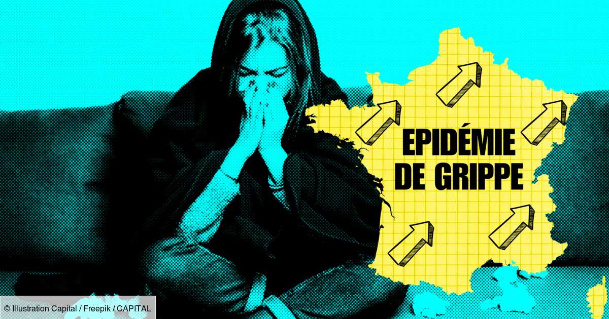 Grippe où en est l’épidémie ? Notre carte de France par département