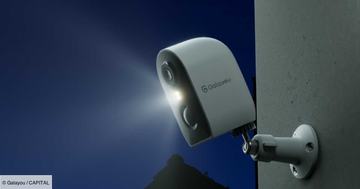 Cette caméra de surveillance extérieure sans fil à 29,99 euros