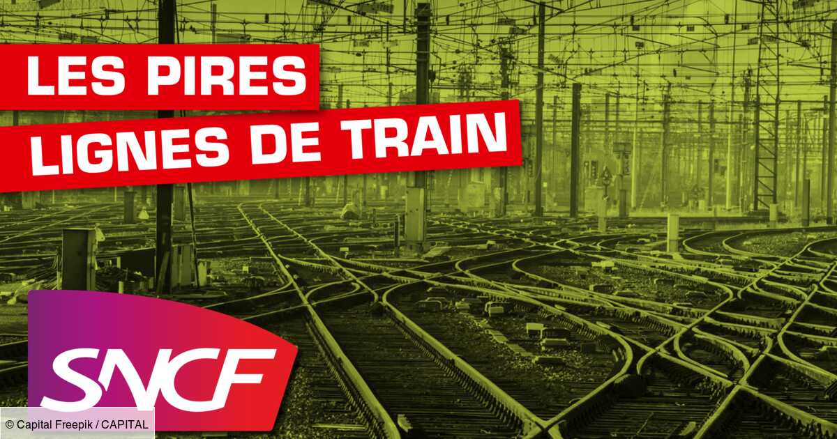 SNCF : voici les 3 pires lignes du pays