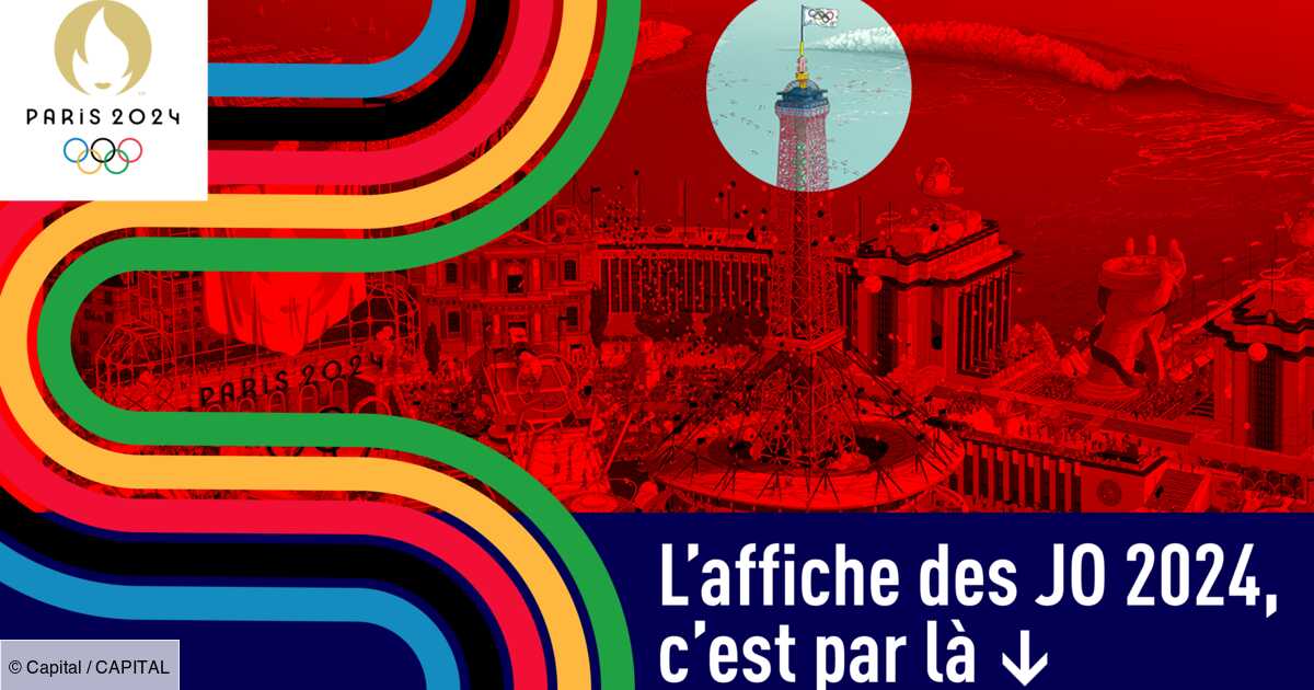 Paris 2024 découvrez l’affiche officielle des Jeux olympiques
