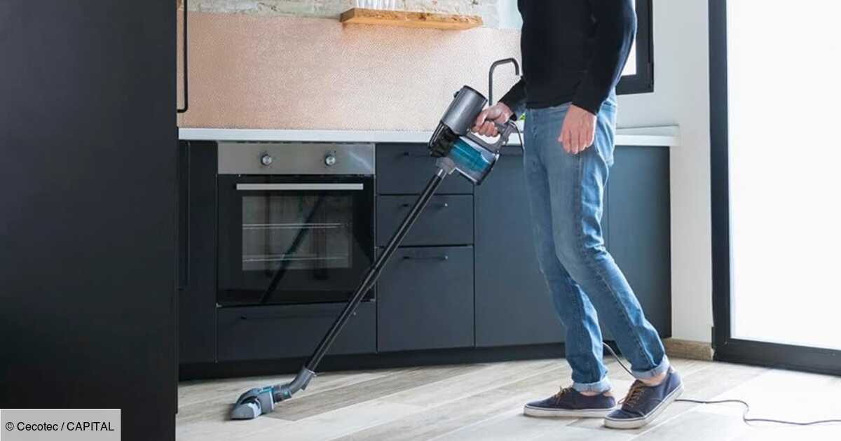 Amazon cr e la surprise avec cet aspirateur balai aux plus de