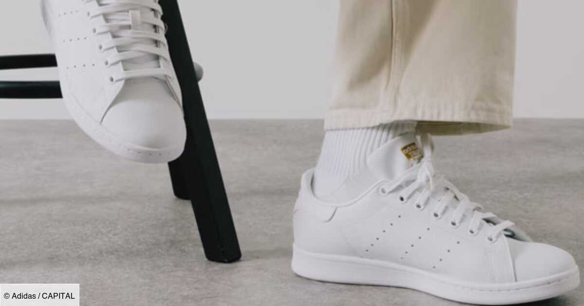 Baskets Adidas Stan Smith : ce modèle blanc indémodable est à -40% pour ...