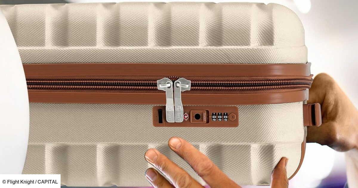Les dimensions de cette valise cabine à 34,99 euros chez Amazon vous permettront de voyager avec