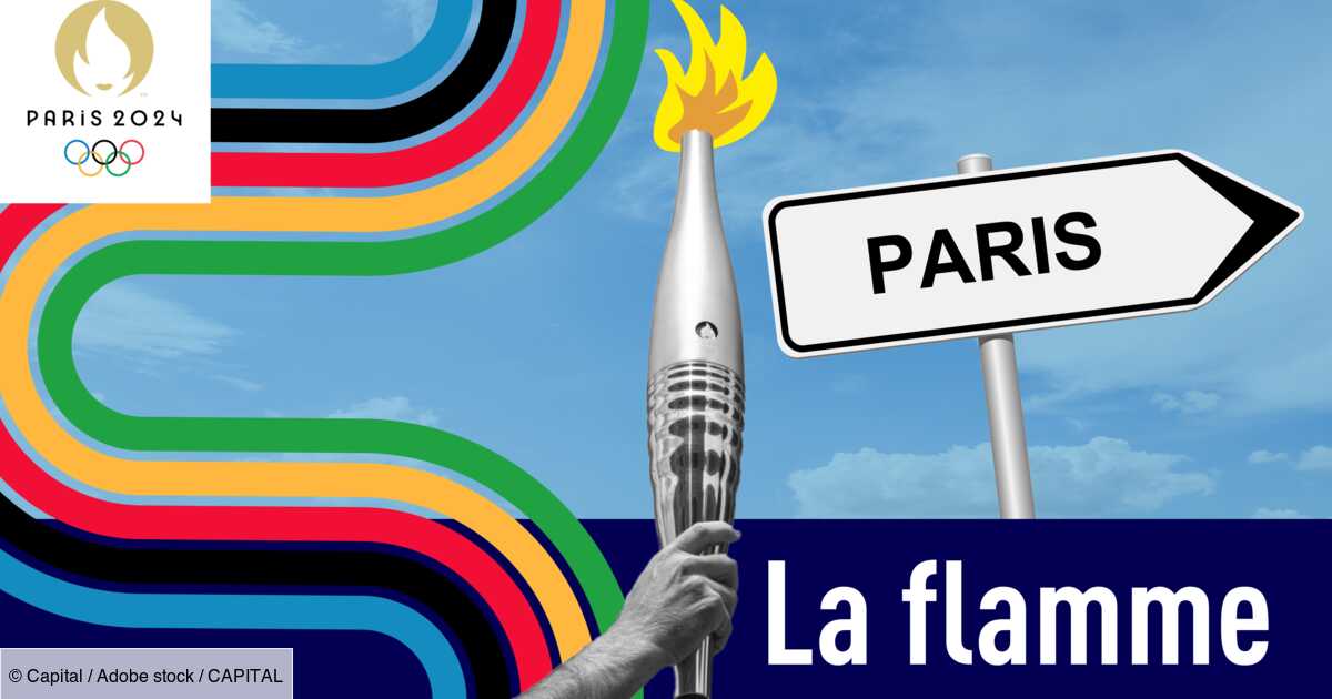 Jo 2024 Suivez Le Parcours Chiffré De La Flamme Olympique 9555