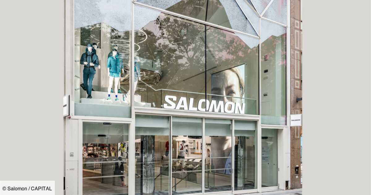 Magasin chaussures salomon paris store