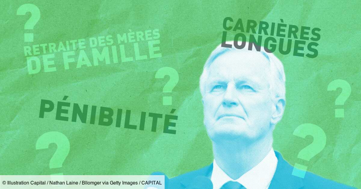 Pension reform: hardship, long careers… what Michel Barnier wants to improve