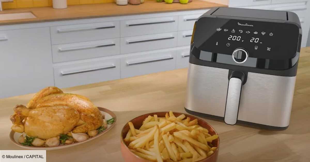 Arrivage Electro Dépôt : cette friteuse à air chaud Moulinex à moins de 100 euros va ravir les passionnés de cuisine