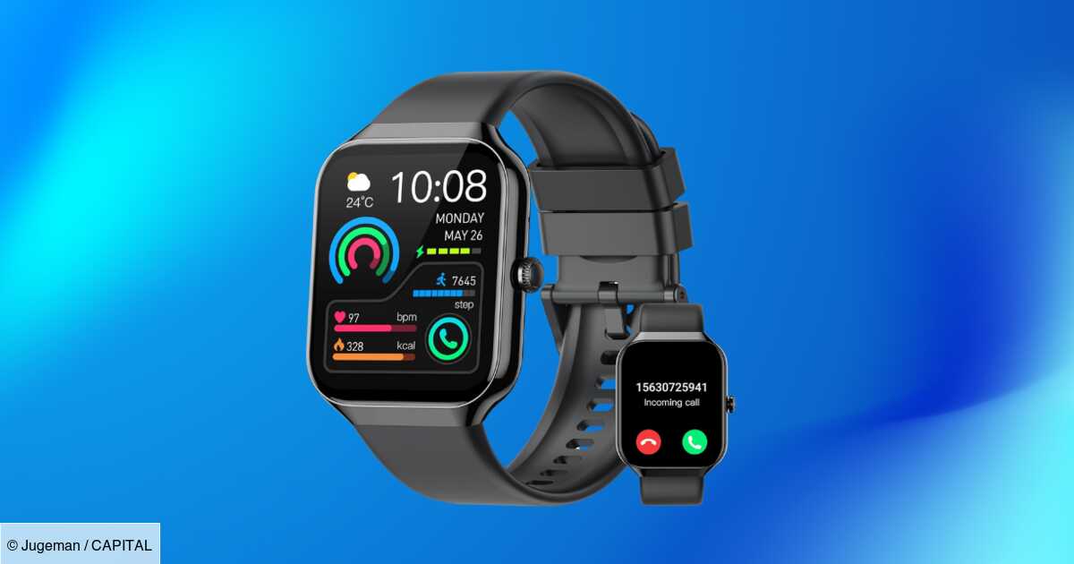 Une alternative à l'Apple Watch : cette montre connectée à moins de 30 euros cartonne sur Amazon