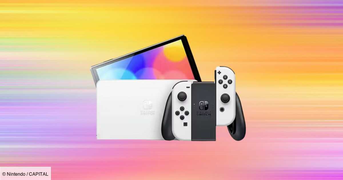 La Nintendo Switch OLED devient une bonne idée de cadeau de Noël avec